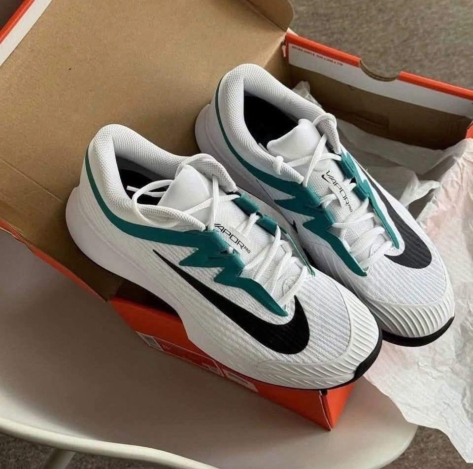 🎾球场实力派|Nike Vapor Pro白绿,专业硬地网球战靴